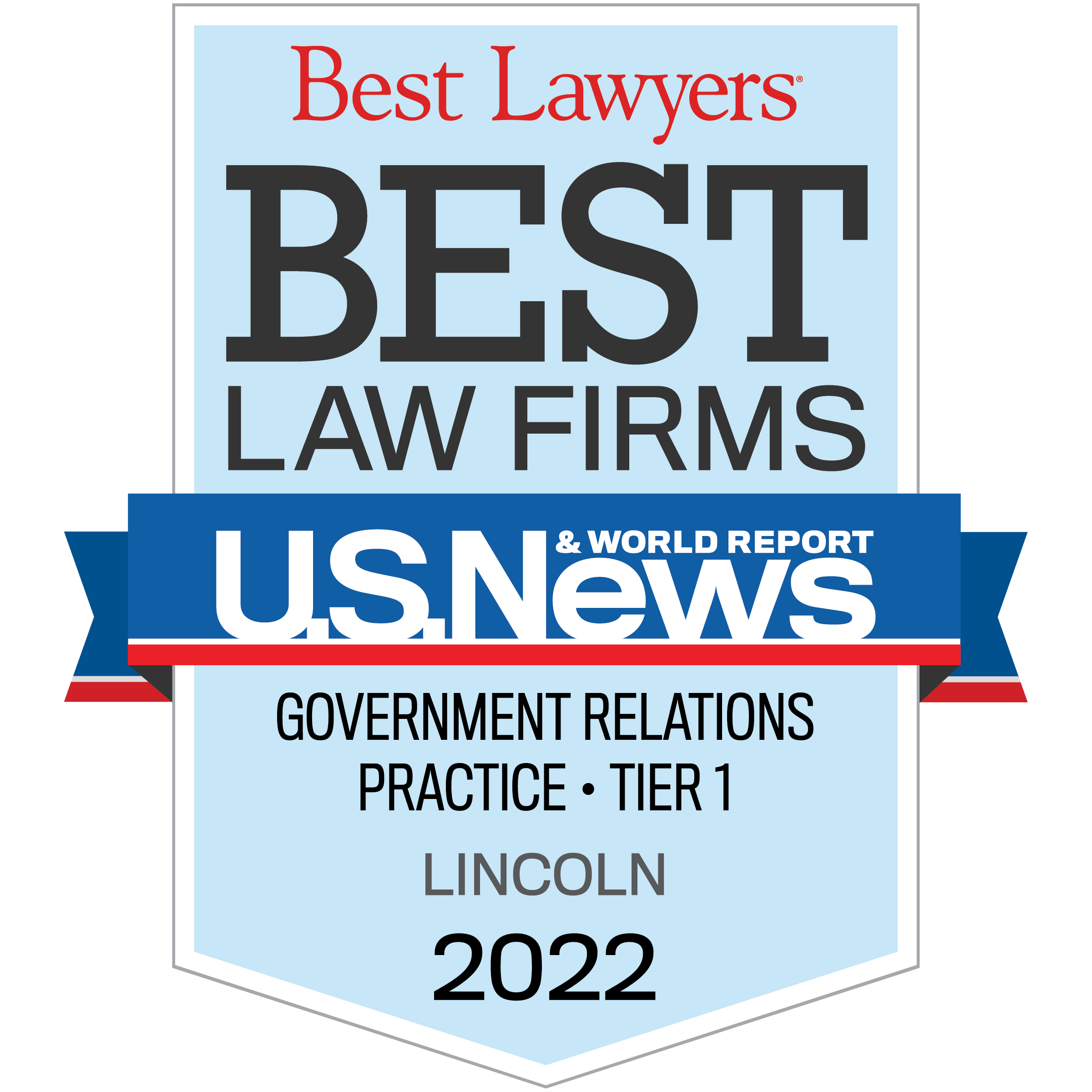 Best Law Firms - Regional Tier 1 Badge 2022